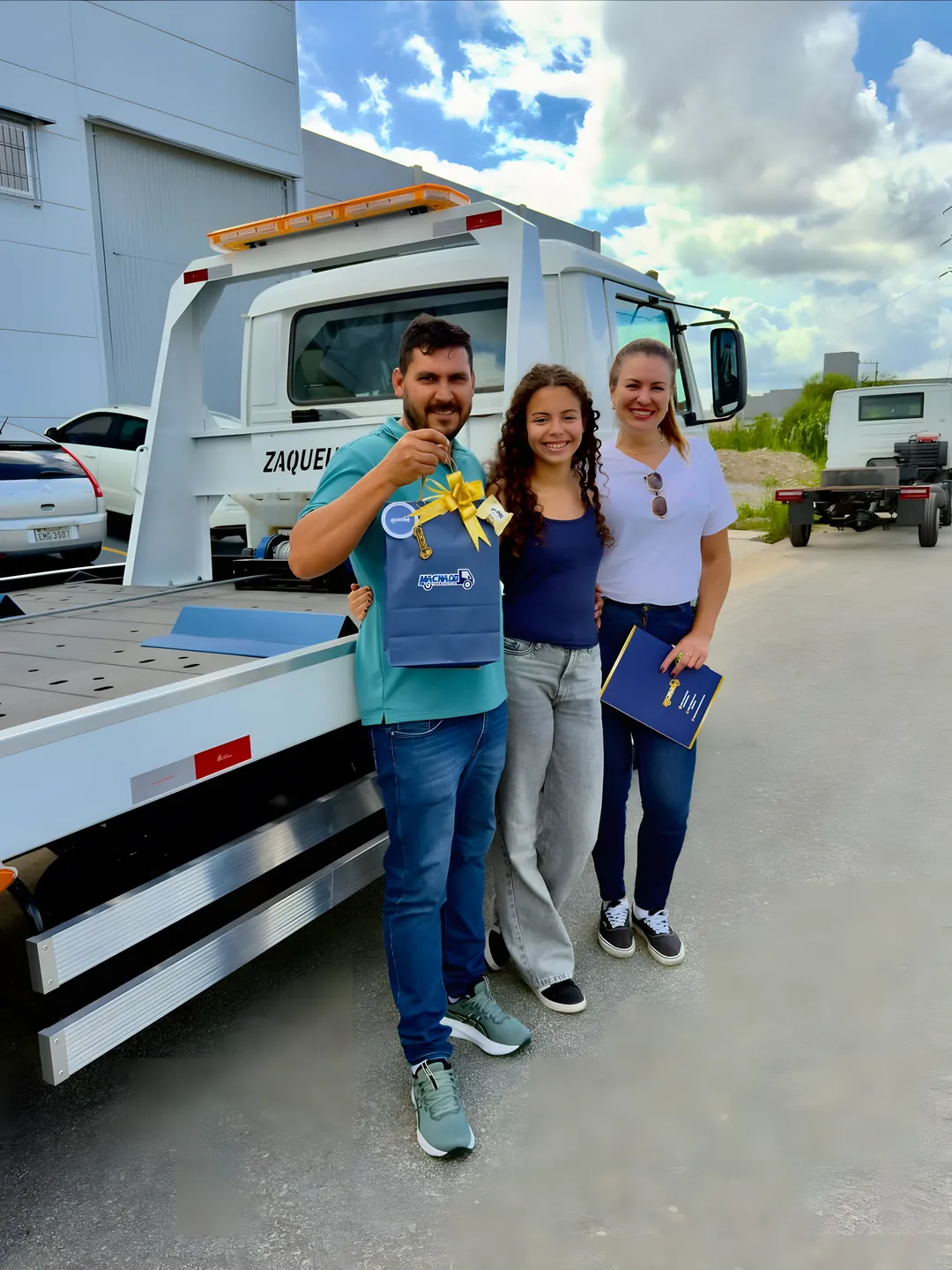 Plataforma Machado — entrega ao cliente