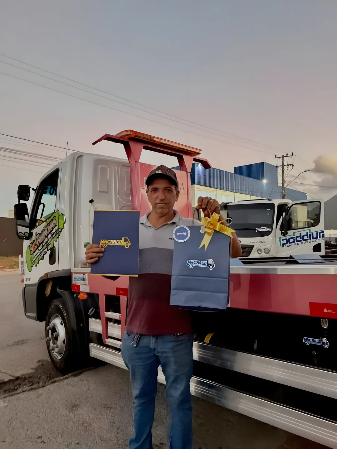 Entrega de plataforma Machado — cobertura nacional